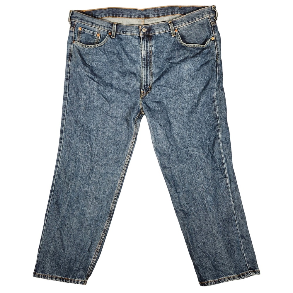Levi's 550 Relaxed Fit Jeans Mens 46x29 Blue Excellent Medium Wash Denim